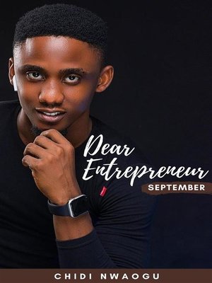 cover image of Dear Entrepreneur--September